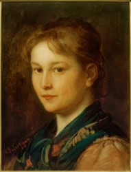 Tête de fille (Sabine)