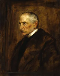 Portrait du chancelier impérial, le prince zu Hohenlohe-Schillingsfürst