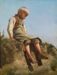 Garçon au soleil. 1860