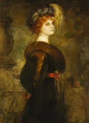 Portrait de Lily Merk, vers 1902