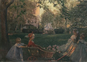 Enfants jouant, 1933