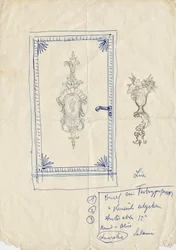 Esquisse pour une porte
