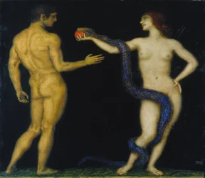 Adam et Ève, vers 1920