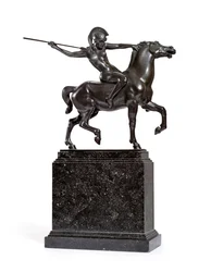 Amazone à cheval