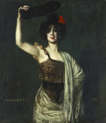 La danseuse Saharet