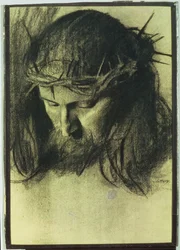 Tête du Christ, c.1890