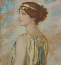 Fille Mary en Grecque