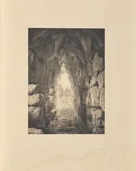 Tirynthe. Magasin voûté