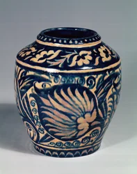 Vase de la poterie de Bushey Heath