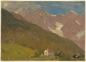 Paysage alpin en Suisse
