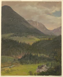Paysage des Alpes bavaroises