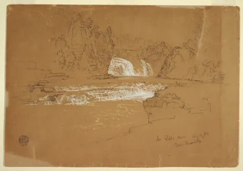 Cascades de la rivière Ausable, près de Keeseville, New York