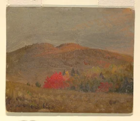Dessin, paysage d