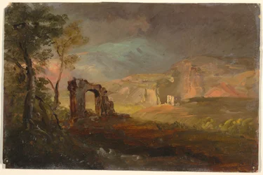 Dessin, Campagna Fantasy, probablement 1868-69
