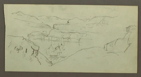 Dessin, Canyon, peut-être 1868