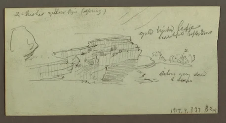 Dessin, Canyon, peut-être 1868