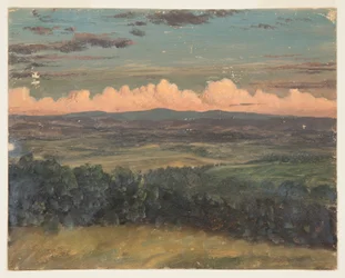 Dessin, Catskills depuis l