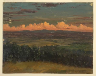 Dessin, Catskills depuis l