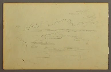 Dessin, Nuages, peut-être 1844