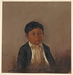 Dessin, Colombie, Barranquilla, portrait d