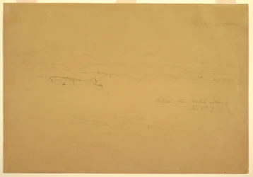 Dessin, Cotopaxi entre Machachi et Talunga, 19 juin 1857