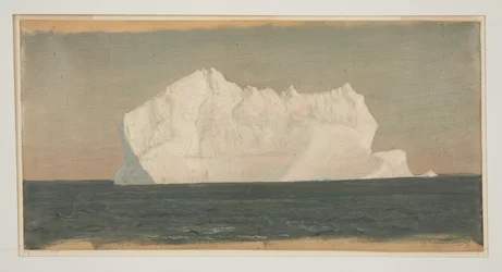 Dessin, iceberg flottant, juin ou juillet 1859