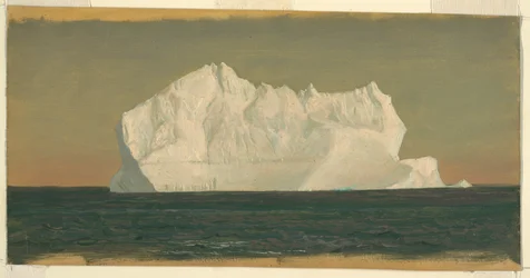 Dessin, iceberg flottant, juin ou juillet 1859