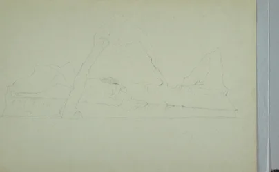 Dessin, iceberg flottant, juin ou juillet 1859
