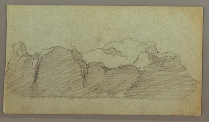 Dessin, Iceberg flottant, peut-être juin 1874