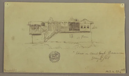 Dessin, collines et plaines, 29 avril 1868