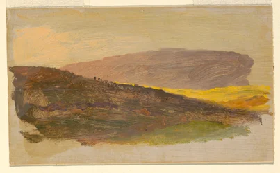 Dessin, colline, 1870-80