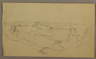 Dessin, paysage, mai-août 1865