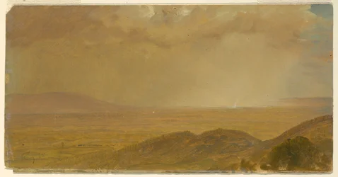 Dessin, paysage, mai 1865