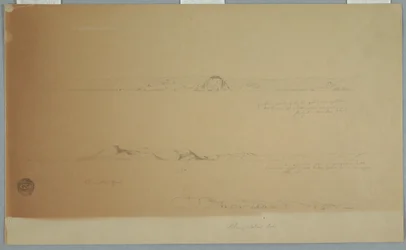 Dessin, Paysage près de l