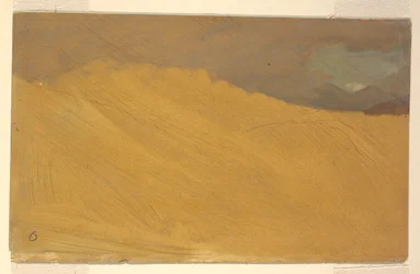 Dessin, paysage montagneux, 1860-70