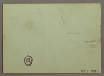Dessin, Mountainside, avril 1869