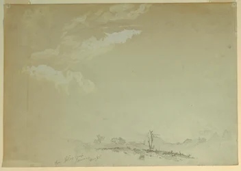 Dessin, croquis, Bloxburgh, Jamaïque, 1865