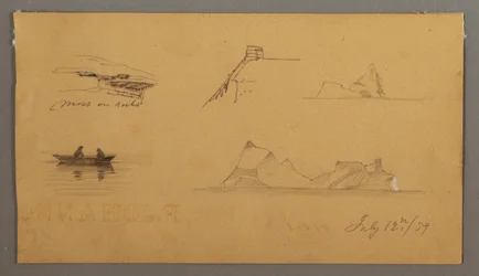 Dessin, Croquis du Labrador, 12 juillet 1859