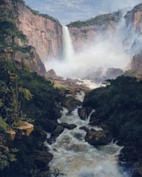 Frederic Edwin Church - La chute de Tequendama près de Bogota, Nouvelle-Grenade