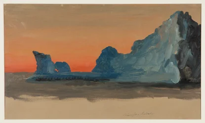 Icebergs à Minuit, Labrador