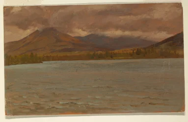 Mont Katahdin depuis le lac Katahdin