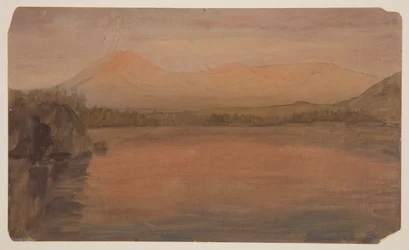 Monts Katahdin et Turner depuis le lac Katahdin