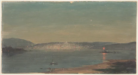 Vue nocturne d