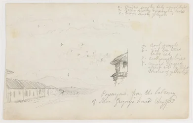 Popayan, Colombie ; Verso : Paysage de montagne, Colombie