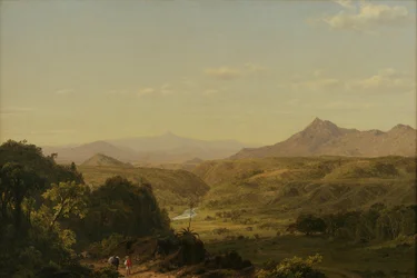 Scène parmi les Andes, 1854