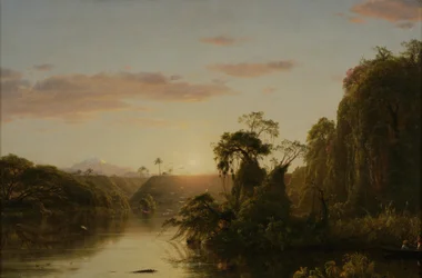Scène sur la Magdalena, 1854
