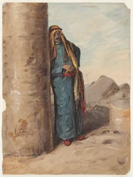 Bédouin debout