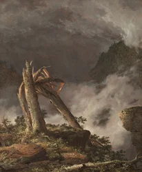 Tempête dans les montagnes