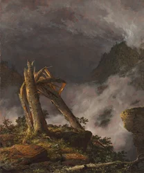 Tempête dans les montagnes, 1847
