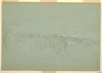 Vue de Guaranda, Équateur